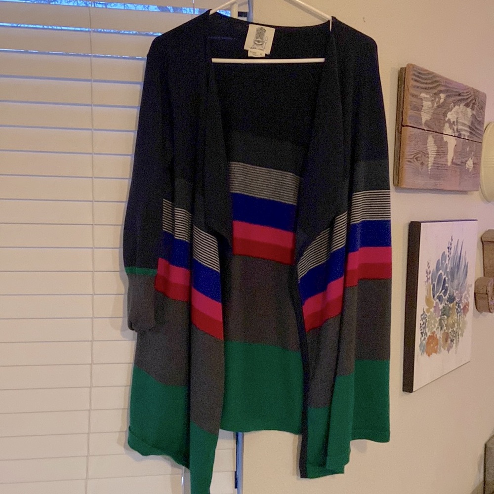 Anthropologie open cardigan/wrap size S